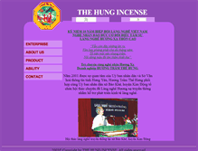 Tablet Screenshot of huongtramthehung.com